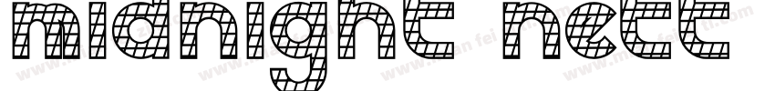 midnight nett字体转换